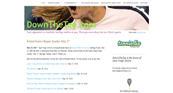 Desktop Screenshot of downthetee.com
